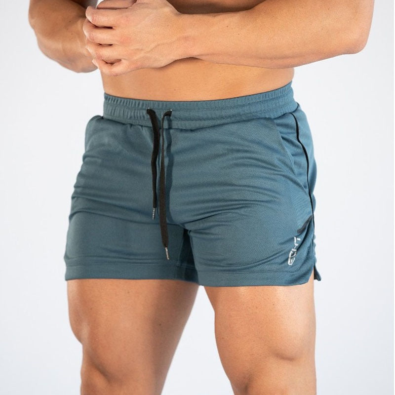 Short casual masculino esportivo de secagem rápida