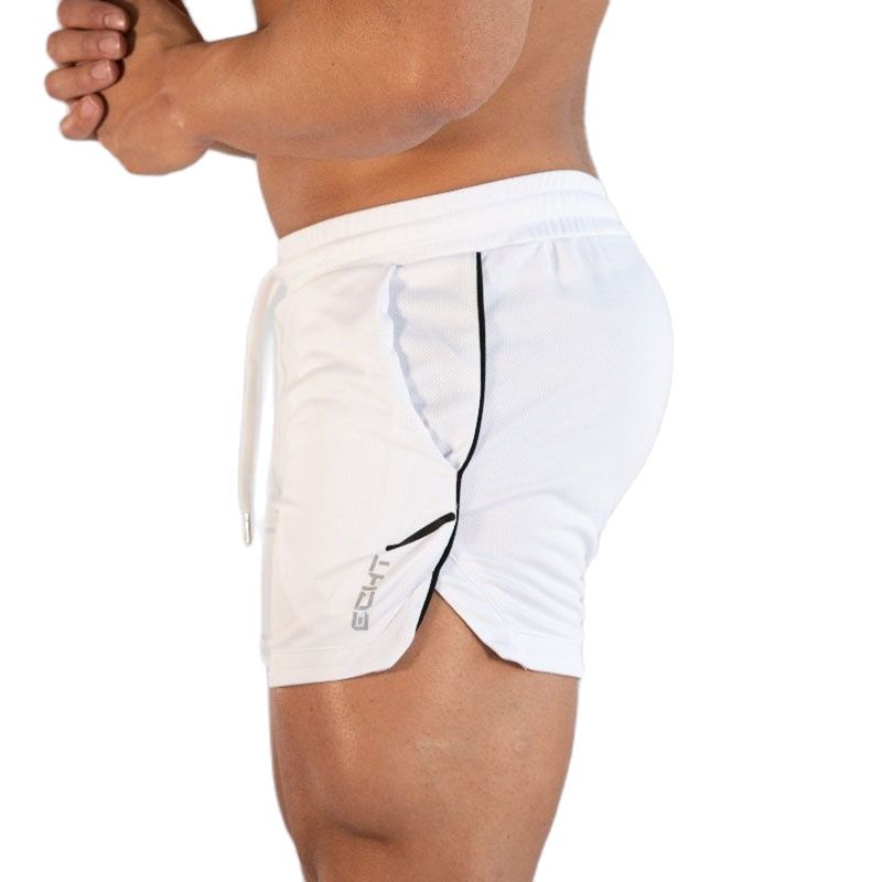 Short casual masculino esportivo de secagem rápida