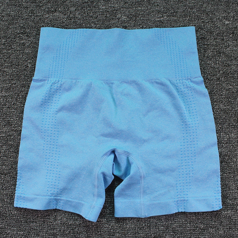 Shorts de levantamento de bumbum para mulheres, cintura alta, controle de barriga