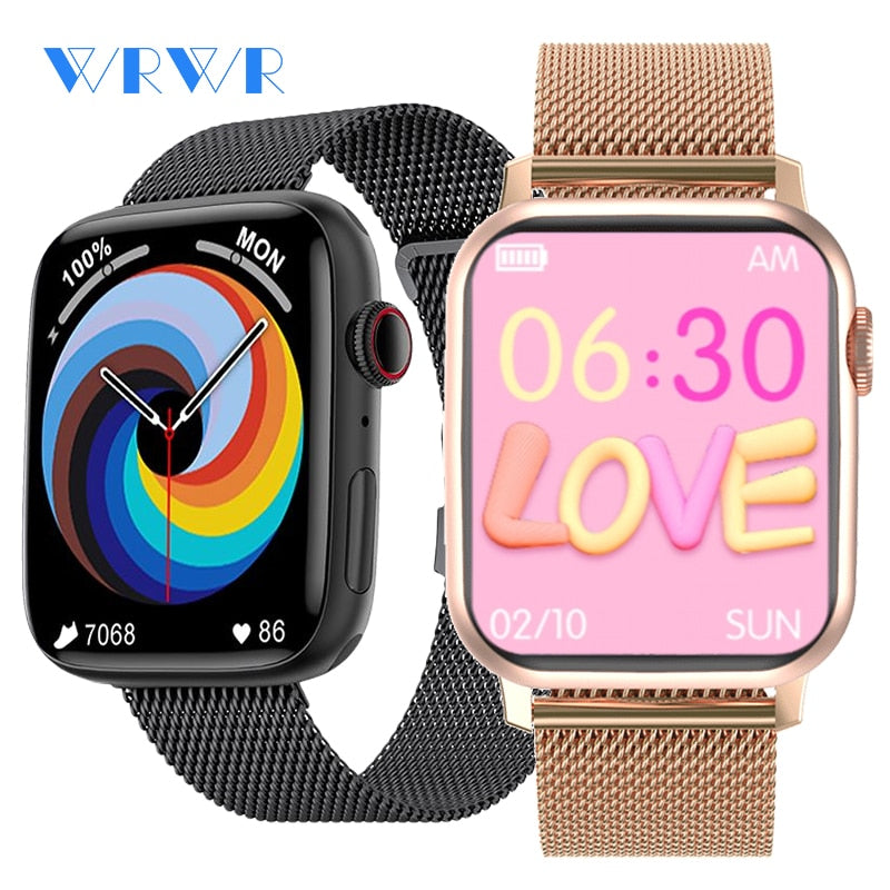 Novo relógio inteligente smartwatch com modelos com 1, 2,3 ou 6 pulseiras